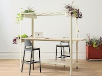Integrated Planter Worktables Image 1