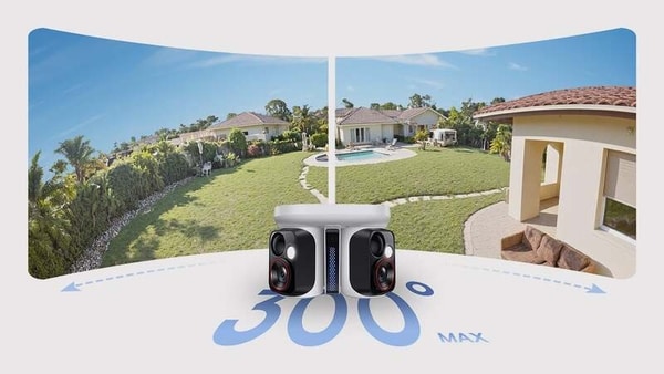 Dual-Lens Outdoor Cameras