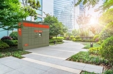 Solar-Powered Smart Parcel Lockers