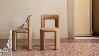 Sculptural Upholstered Chairs Image 3