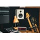 Sleek Latte-Colored Studio Monitors Image 2