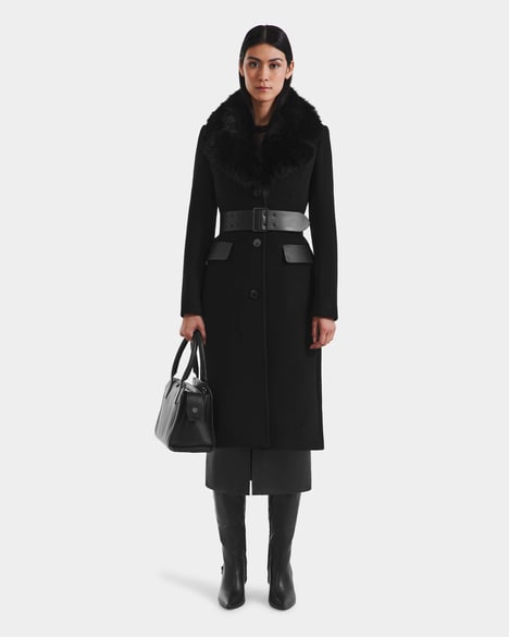 Belted Wool Coats