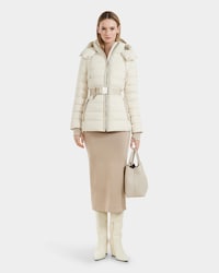 Luxury Belted Puffer Jackets