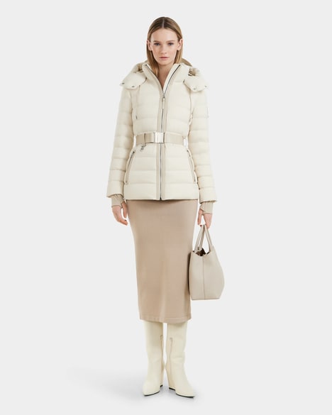 Luxury Belted Puffer Jackets