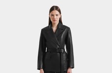 Elevated Leather Blazer Jackets