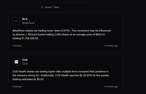 Stock Insight Tools