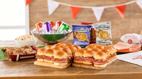 Football Season Slider Sandwiches