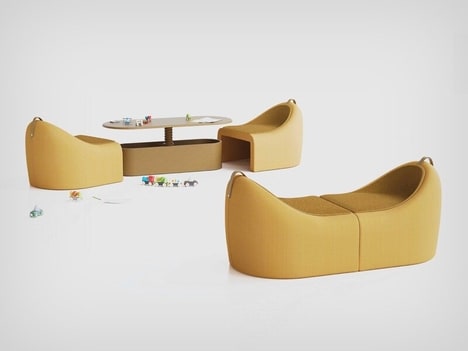 Playful Modular Kids Sofas