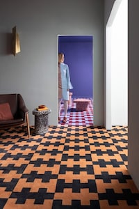 Patterned Retro Flooring