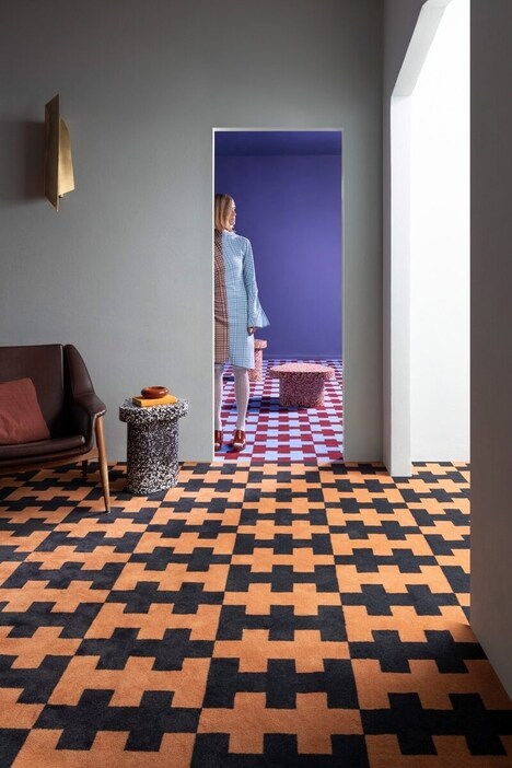 Patterned Retro Flooring