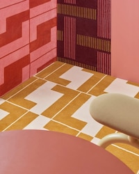 Patterned Retro Flooring Image 3