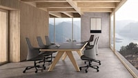 Sculptural Meeting Tables Image 3
