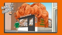 Hockey Hair-Inspired Pop-Ups