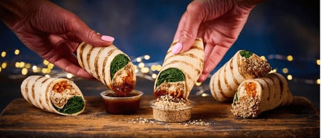 Festive Season Lunchtime Wraps