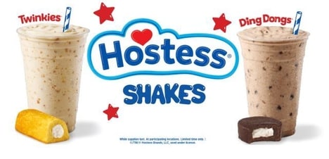 Blended Snack Cake Shakes