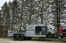 Vehicle-Hauling Camping Trailers