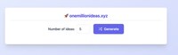 Idea Generation Tools