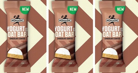 Chilled Oat Snack Bars