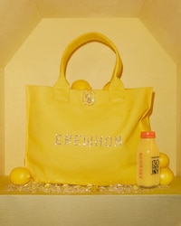 Crystal-Studded Grocery Totes