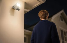 Panning Floodlight Security Cameras