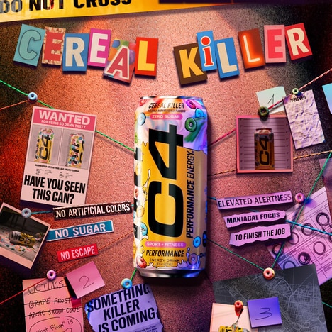 Carbonated Morning-Starting Energy Drinks