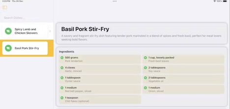 AI Recipe Generators