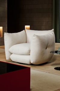 Cozy Oversized Cushion Armchairs Image 3