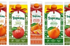 Limited-Edition Holiday Juice Branding