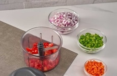 High-Efficiency Power-Free Food Processors