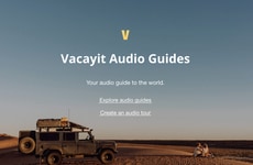 Travel-Focused Audio Guide Apps