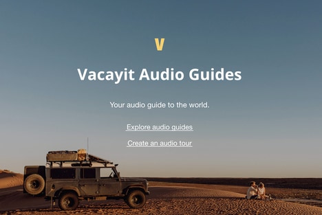 Travel-Focused Audio Guide Apps