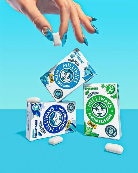Minimal-Ingredient Chewing Gums