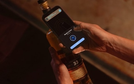 NFC-Enabled Whiskey Bottles