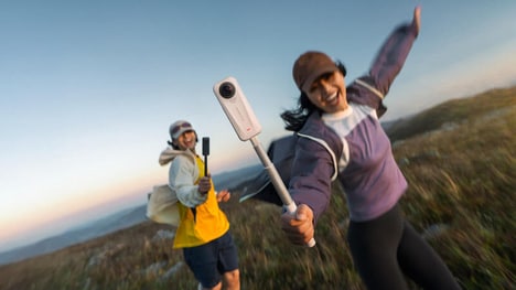 Lightweight 360-Degree Action Cameras