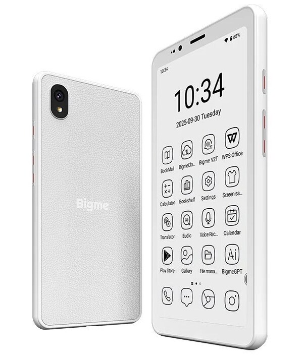 Low-Cost E Ink Smartphones