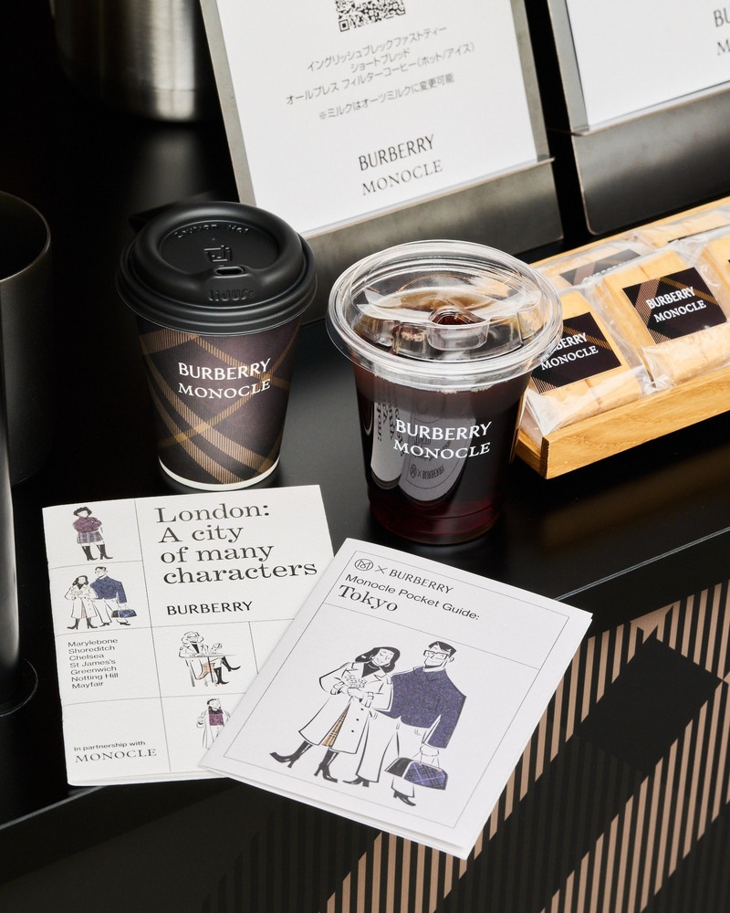 Luxury Designer Cafe Takeovers : Burberry Takes Over
