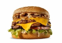 Oversized Cost-Conscious QSR Burgers