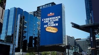 Hot Dog-Themed Baseball Fan Merch Image 2