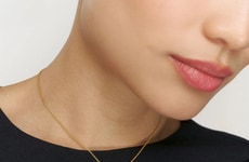 Moissanite Heart Pendants