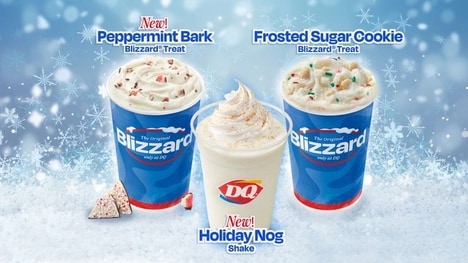 Icy QSR Dessert Menus