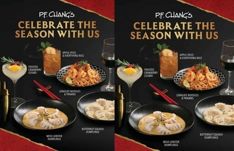 Festive Asian Fusion Menus