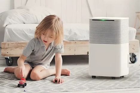 Sleek Home Dehumidifier Units