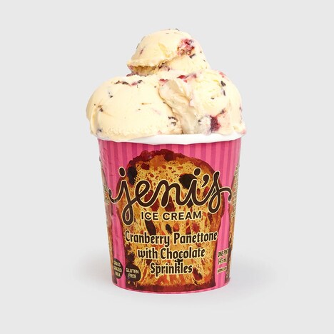 Festive Sweet Bread Ice Creams