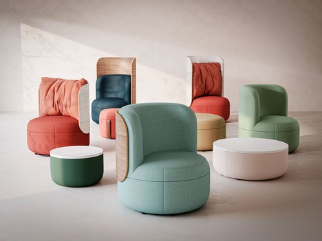Rounded Lounge Seating