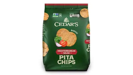 Mediterranean Cuisine Pita Chips