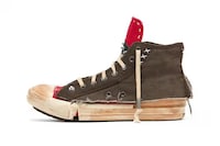 Distressed Canvas Footwear Image 1