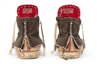 Distressed Canvas Footwear Image 4