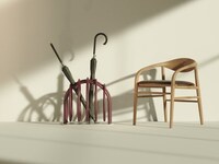 Artful Sculptural Umbrella Stands