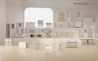 Compact Tool-Free Furniture