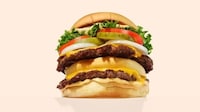 Deluxe Triple-Bun Burgers Image 1